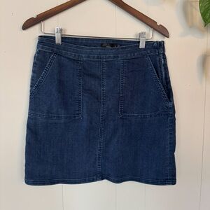 Prana Blue Mini Skirt for Casual Occasions